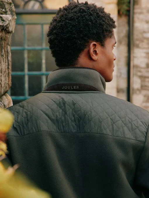 Greenfield Green Full Zip Fleece Jacket