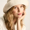 Harriet Neutral Linen Bucket Hat