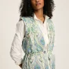 Hatfield Blue Paisley Cotton Quilted Gilet