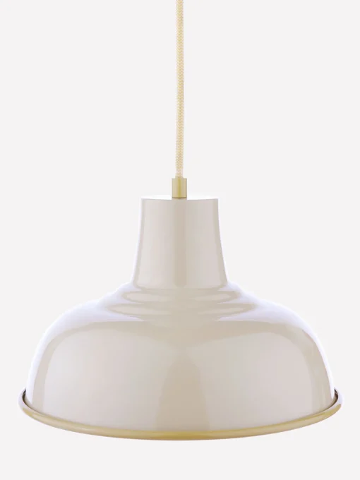 Hatfield Neutral Industrial-Style Pendant Light