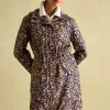 Holkham Tan Leopard Waterproof Packable Raincoat With Hood