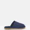Homebound Navy Quilted Slippers