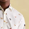 Invitation Cream Cotton Shirt