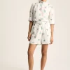 Iris White Embroidered Blouse