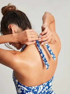 Jasmine Blue Mosaic Swimsuit