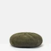Joelle Khaki Green Knitted Beret