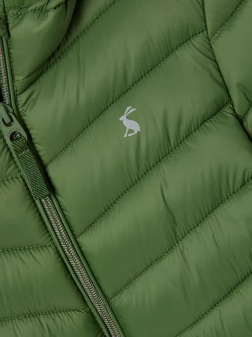 Kids' Cairn Green Showerproof Padded Coat