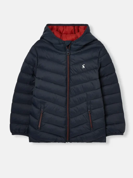 Kids' Cairn Navy Blue Showerproof Padded Jacket