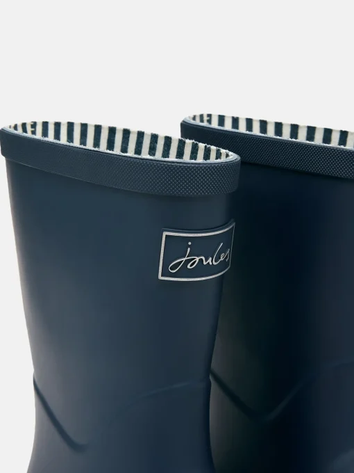 Kids' Classic Navy Blue Adjustable Wellies