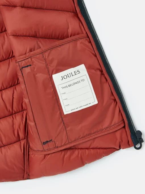 Kids' Crofton Navy Blue Showerproof Quilted Gilet