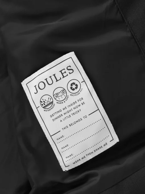 Kids' Padwell Black Waterproof Padded Coat
