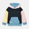 Kids' Parkside Colour Block Hoodie With Pocket
