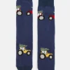 Kids' Runaround Blue/Navy Grippy Socks