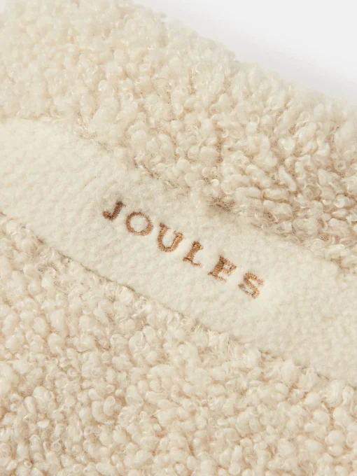 Kids' Sadie Cream & Natural Borg Fleece Gilet
