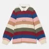 Kids' Sammie Multi Stripe Rugby Top