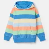 Kids' Shoreside Multi Stripe Towelling Hoodie