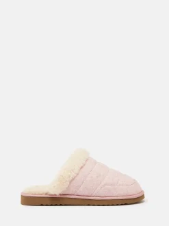 Lazydays Pink Fleece Lined Slippers
