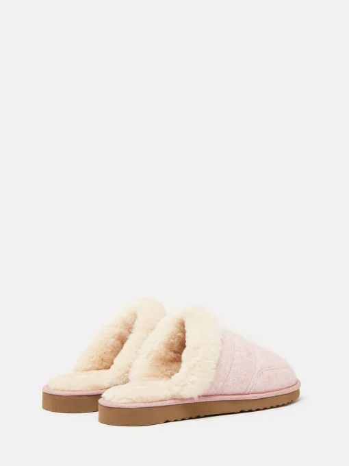 Lazydays Pink Fleece Lined Slippers