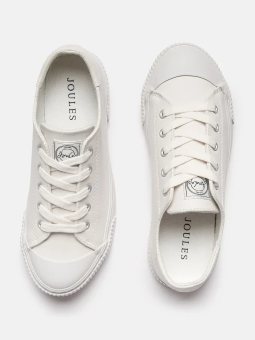 Leather Coast Pumps White
