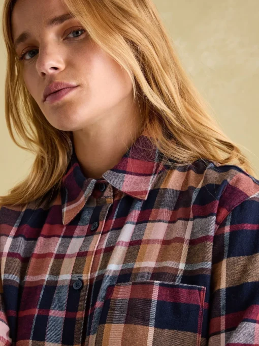 Lorena Check Check Brushed Shirt