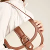 Ludlow Tan Canvas Cross Body Bag