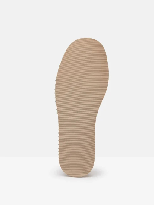 Maddison Neutral Canvas Mary Jane Shoes