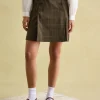 Maize Check Skirt