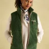 Mallory Green Fleece Gilet