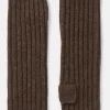 Marie Brown Fingerless Gloves