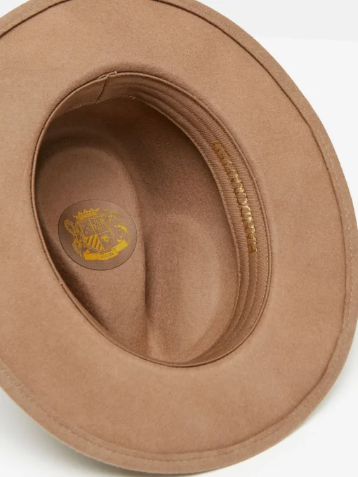 Maude Neutral Wool Fedora