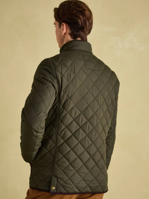 Maynard Green Diamond Quilted Jacket