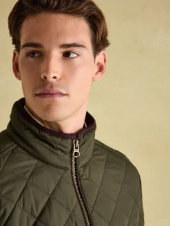 Maynard Green Diamond Quilted Jacket