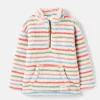 Merridie Cream Quarter Zip Fleece