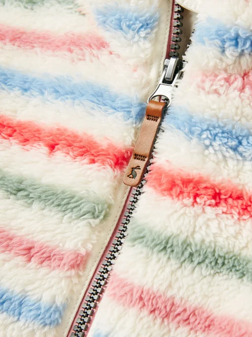 Merridie Cream Quarter Zip Fleece