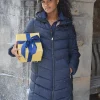 Moorsdale Navy Mid Length Showerproof Padded Coat