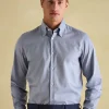 Next Blue Regular Fit Twill Single Cuff Shirt