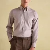 Next Neutral Regular Fit Twill Single Cuff Shirt