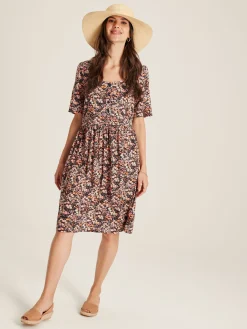 Norah Multi Square Neck Dress