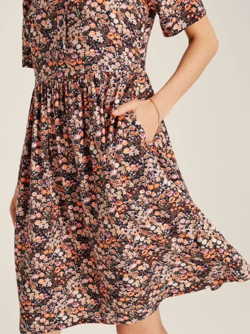 Norah Multi Square Neck Dress