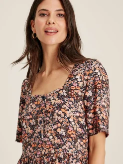 Norah Multi Square Neck Dress