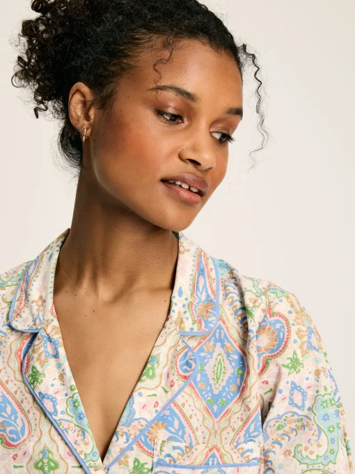Olivia Multi/White Pyjama Set