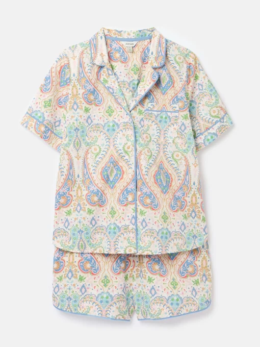 Olivia Multi/White Pyjama Set