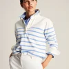 Ottilie Blue Striped Deck Sweat Top