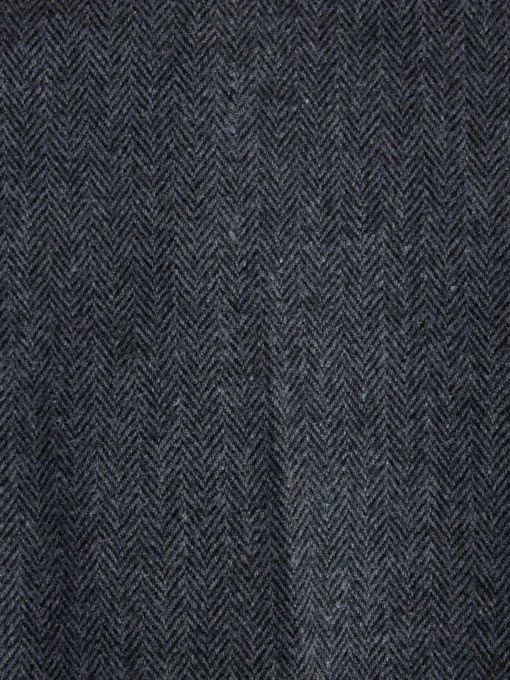 Oundle Navy Herringbone Slim Fit Trousers