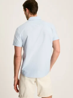 Oxford Blue Short Sleeve Classic Fit Shirt