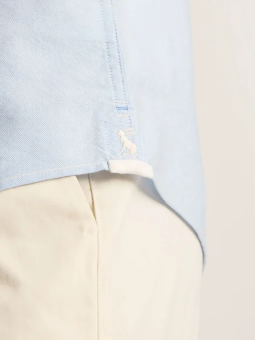 Oxford Blue Short Sleeve Classic Fit Shirt