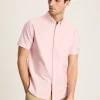 Oxford Pink Short Sleeve Classic Fit Shirt
