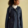 Portwell Navy Blue Waterproof Raincoat With Hood