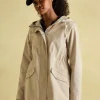 Portwell Neutral Waterproof Raincoat With Hood