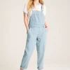 Railroad Blue & White Pinstripe Denim Dungarees